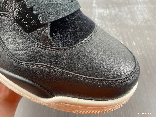 MaikeSneakers Retro Black Hair Pony 4 819139-010 Jordan 0801